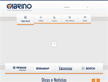 Tablet Screenshot of cabrino.com.br